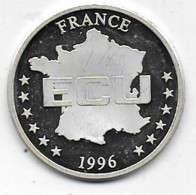 ECU - Communauté Européenne - France 1996 - Euros Des Villes