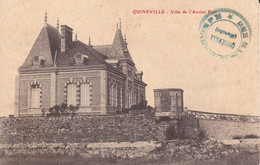 50 CPA De QUINEVILLE Villa De L'Ancien Fort Trés Bon état - Andere Gemeenten