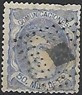 SPAIN..1870..Michel # 101...used. - Oblitérés