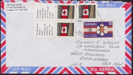 CANADA 2004 COVER To UK @D4598 - Lettres & Documents