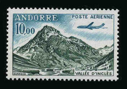 ANDORRE FRANCAIS - YT PA 8 ** - TIMBRE NEUF ** - Posta Aerea