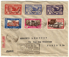 NOUVELLE CALEDONIE   PARIS-NOUMEA  2e Salon De La FRANCE D'OUTRE-MER  1939 - Luchtpost