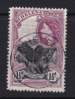 St Helena: 1953/59   QE II - Pictorial     SG155    1½d   Black & Reddish Purple     Used - Sint-Helena