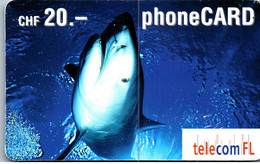 31316 - Liechtenstein - Telecom FL , Hai , Shark , Prepaid - Liechtenstein