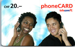 31318 - Liechtenstein - PhoneCard , Telecom FL , Prepaid - Liechtenstein