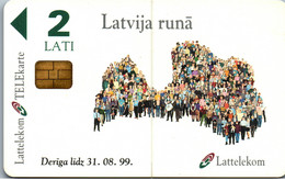 31333 - Lettland - Lattelekom , Motiv - Letonia