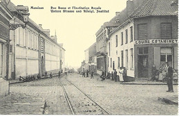 CPA / AK / PK -  MESSINES   Rue Basse Et L'institution Royale - Messines - Mesen