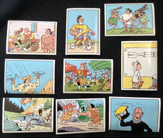 Lot Van 9 Stickers - Suske En Wiske / Bob Et Bobette / 1995 - Suske & Wiske