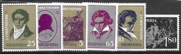 Albania Mnh **  1970 8,5 Euros Beethoven - Albanië