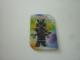 Lego Ninja 3D Greek Edition Metal Card Tag #34 - Unclassified