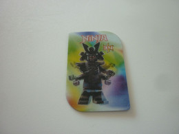 Lego Ninja 3D Greek Edition Metal Card Tag #34 - Non Classificati