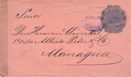 NICARAGUA - LETTER MONOTOMBO > MANAGUA Ca 1900 / GR152 - Nicaragua
