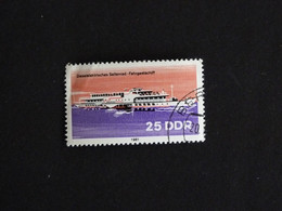 ALLEMAGNE GERMANY DEUTSCHLAND RDA DDR YT 2308 OBLITERE - BATEAU VEDETTE - Gebraucht