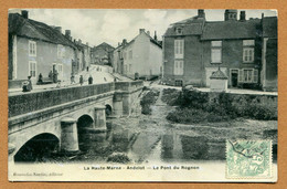 ANDELOT  (52) : " LE PONT DU ROGNON "  Carte Glacée - Andelot Blancheville