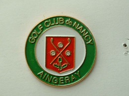 PIN'S GOLF CLUB DE NANCY - AINGERAY - Golf