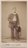 CDV Circa 1870. Portrait D'un Marin Par G. Laverdet à Paris. - Alte (vor 1900)