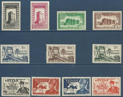 Fezzan YT 43 à 53 " Sites Et Militaires " 1949 Neuf* - Unused Stamps