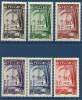 Fezzan Taxe YT 6 à 11 " Série Complète " 1950 Neuf** - Unused Stamps