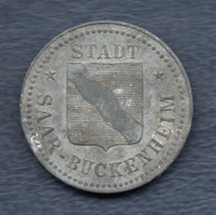 396-Saar-Buckenheim 50pf - Monedas/ De Necesidad