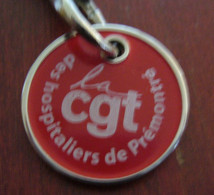 JETON DE CADDIE  CGT CENTRE HOSPITALIER DE PREMONTRE - Einkaufswagen-Chips (EKW)