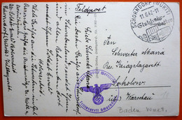 GERMANY - BADEN WURTTEMBERG - SCHORNDORF , FEUERSEE FELDPOST 1942 - Schorndorf