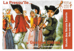 44 - Musée Des Marais Salants - BATZ Sur Mer - La Presqu'ile De Gustave Clétiez - 2001 - Cornemuse Biniou - Batz-sur-Mer (Bourg De B.)