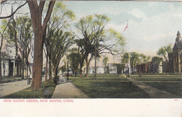 B154) NEW HAVEN - Conn. - New Haven Green - LITHO - Old ! - New Haven