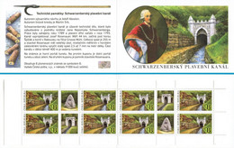 Czech Republic - 2022 - Technical Monument - Schwarzenberg Canal - Mint Stamp Booklet With Hologram - Unused Stamps