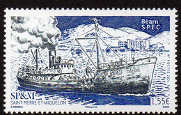 St Pierre Et Miquelon 2021 - Bateau Béarn - 1 Val Neuf // Mnh - Unused Stamps