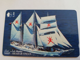 OMAN /GPT     OMN38   SHIP SHABAB OMAN          RO 1.500       Nice Used Card    **9314** - Oman