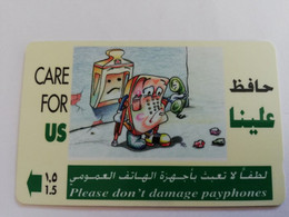 OMAN /GPT     OMN71  CARE FOR US           RO 1.500       Nice Used Card    **9319** - Oman