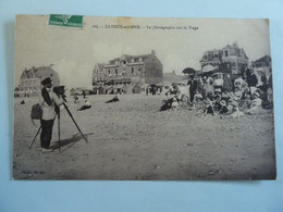 CAYEUX SUR MER LE PHOTOGRAPHE SUR LA PLAGE - Cayeux Sur Mer