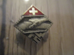 DOM Insigne Pin's Argent 925 Locle Hugenin Suisse ? Italie ? Rugby - Rugby