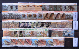 Australie Australia - Accumulation Of 55 Stamps 1992 To 1994 "local Wild Life" Used - Usados