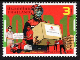 Thailand - 2021 - World Post Day - Mint Stamp - Thailand