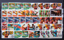 USA US - Accumulation Of 42 Stamps Used - 1984 JO - Gebraucht