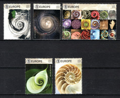 4785/4789 MNH 2018 - Geometrie In De Natuur - Unused Stamps