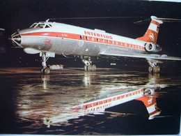 Avion / Airplane / INTERFLUG / Tupolev TU 134 A / Airline Issue - 1946-....: Modern Tijdperk