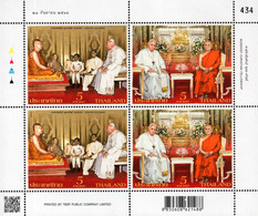 Thailand - 2021 - Buddhist-Christian Fellowship - Mint Miniature Stamp SHEET - Thaïlande