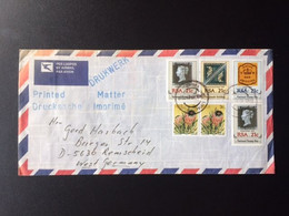 SOUTH AFRICA 1990 AIR MAIL LETTER TO GERMANY 04-06-1990 ZUID AFRIKA - Covers & Documents