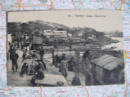 VIET-NAM  TONKIN  Laokaï  Près Du Pont 1925 écrite Au Dos - Vietnam