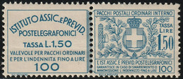 Assicurativi Postetelegrafonici 1,50 Sass 17 MNH** Cv 375 - Verzekerd