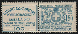 Assicurativi Postetelegrafonici 1,50 Sass 17 MNH** Cv 375 - Assicurati