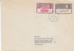 British Antarctic Territory (BAT) 1967 Ca Baze Z Halley Bay 23 JA 67 (BAT153) - Lettres & Documents