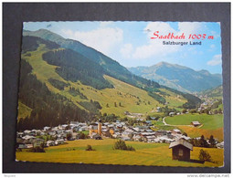 Oostenrijk Autriche Höhenluftkurort Saalbach Mit Schattberg Und Zwölferkogel Used Circulée 1976 - Saalbach