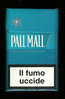 Tabacco Pacchetto Di Sigarette Italia - Pall Mall Miami Da 20 Pezzi N. 2 - Vuoto - Etuis à Cigarettes Vides