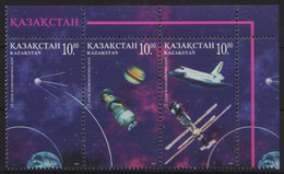 Kazakhsthan 1997 - 3 Valeurs "Journée De L'espace" Neuf** - MNH - Asia