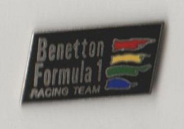 Pin's Formule 1 BENETTON RACING TEAM. - F1
