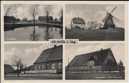 AK Alt-Mölln I. Lbg. - Gaststätte V. Heinr. Schmidt - Lauenburg - Breitenfelde - Lauenburg