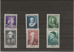 SERIE RENOIR - N° 1027 A 1032 -NEUF SANS CHARNIERE - ANNEE 1955 - COTE : 160 € - Unused Stamps